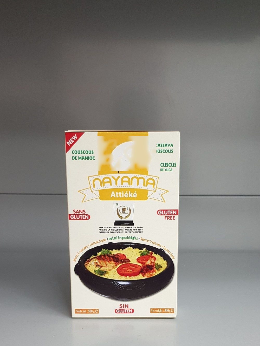 Nayama Attiéké Maniok Couscous 650g