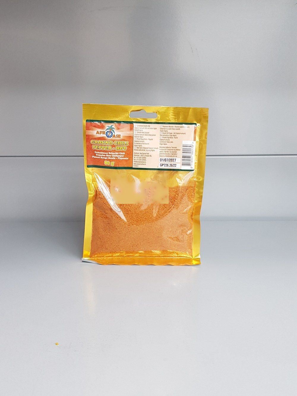 Gemahlener Scharfer Chili 80g