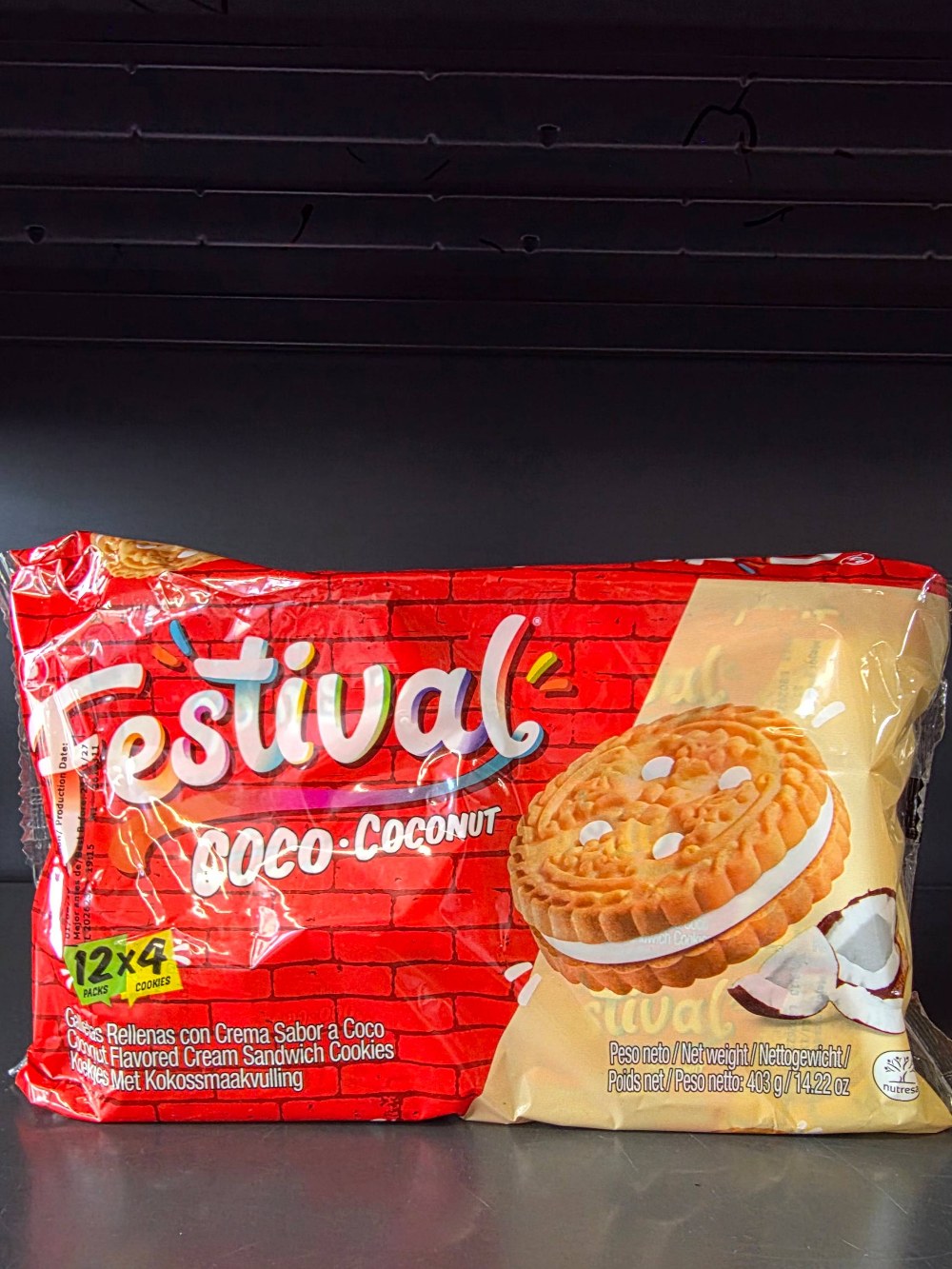 Festiva Kekse mit Kokosnussfüllung