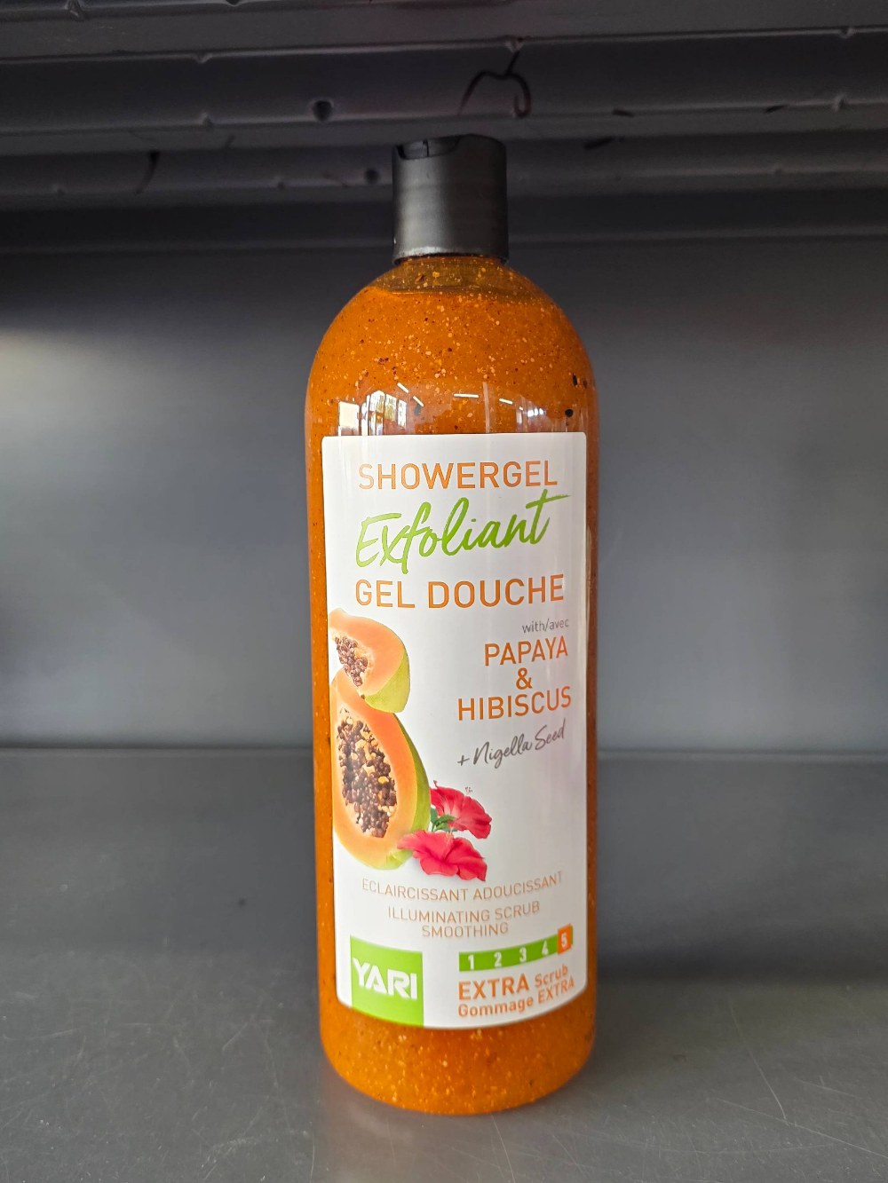 YARI Papaya & Hibiskus Peeling Duschgel 1L