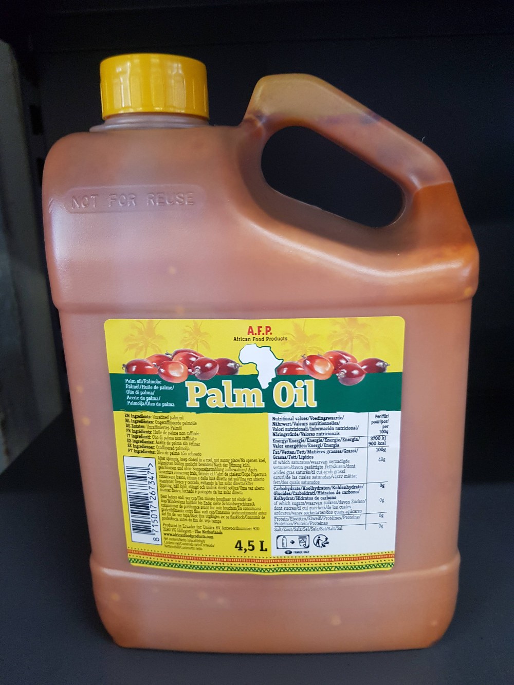 A.F.P. Palmöl 4,5L