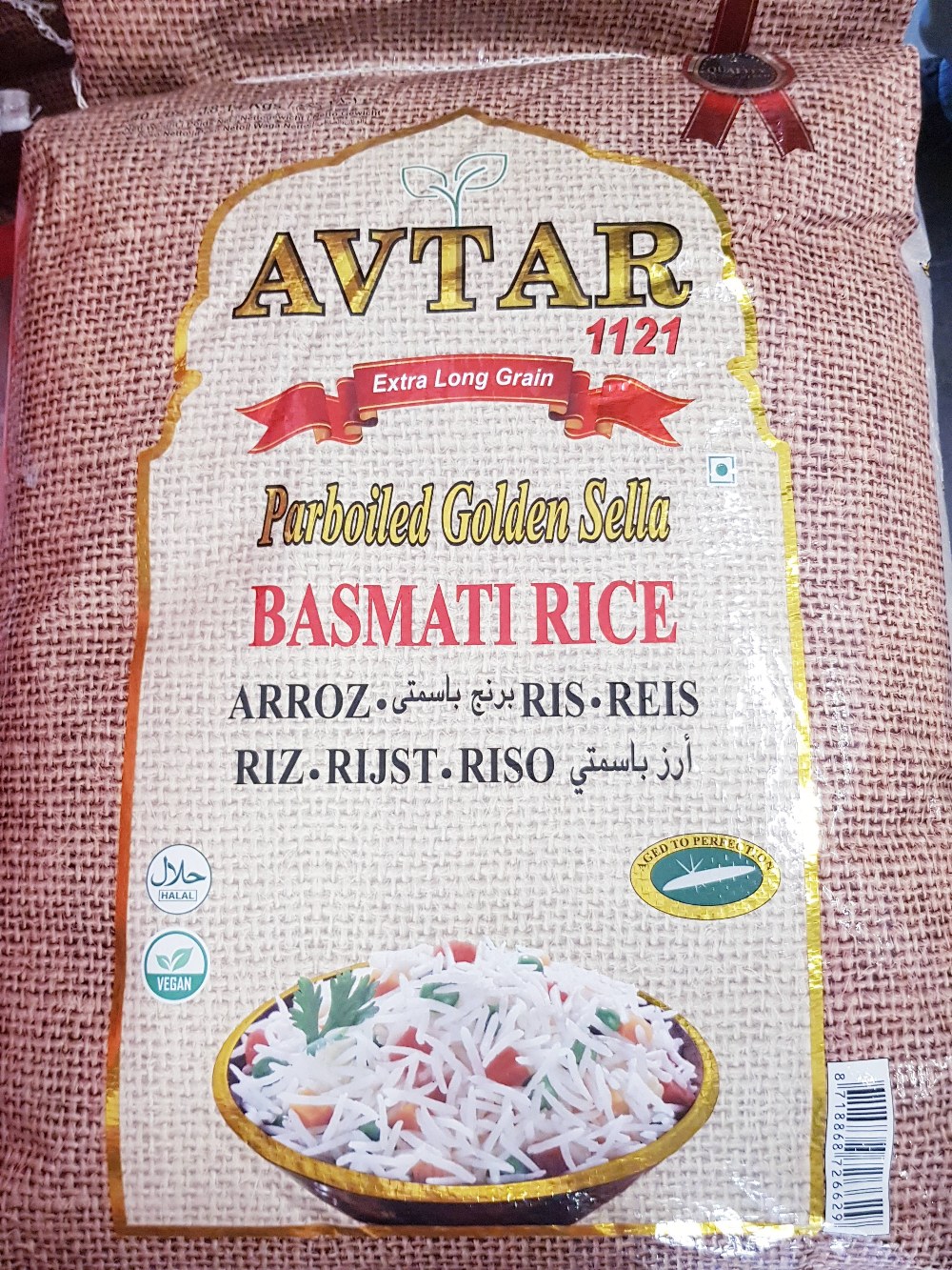 AVTAR 1121 Golden Sella Basmati-Reis Extra Lang