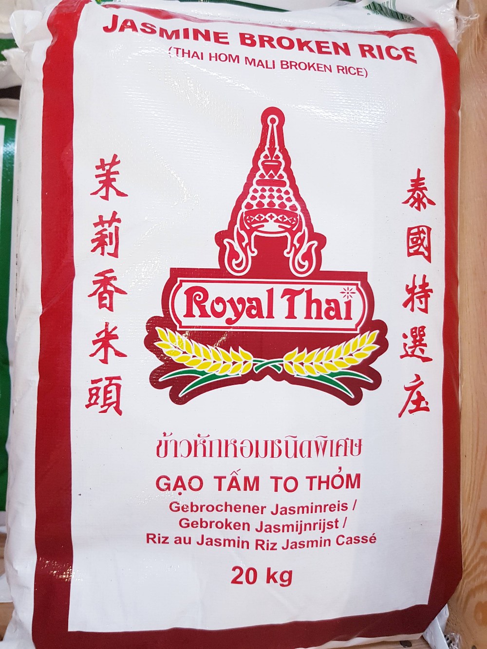 Royal Thai Jasmin Bruchreis 20kg