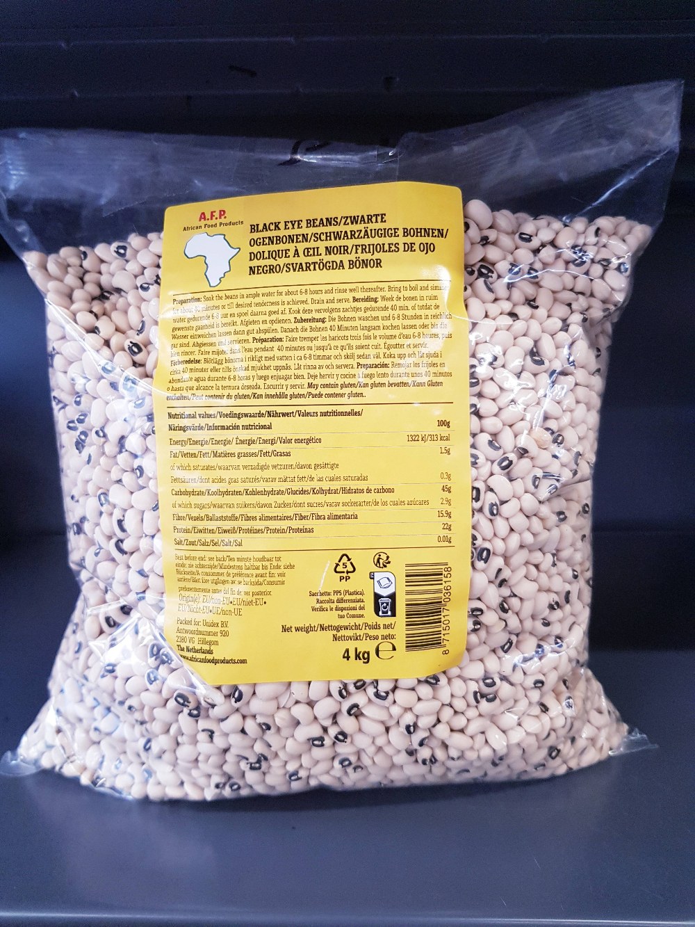Black Eye Beans (Augenbohnen) - AFP 4kg