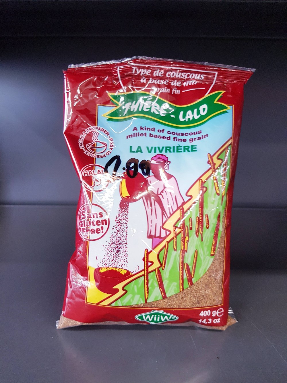 Thiéré Lalo - Hirse-Couscous La Vivrière 400g