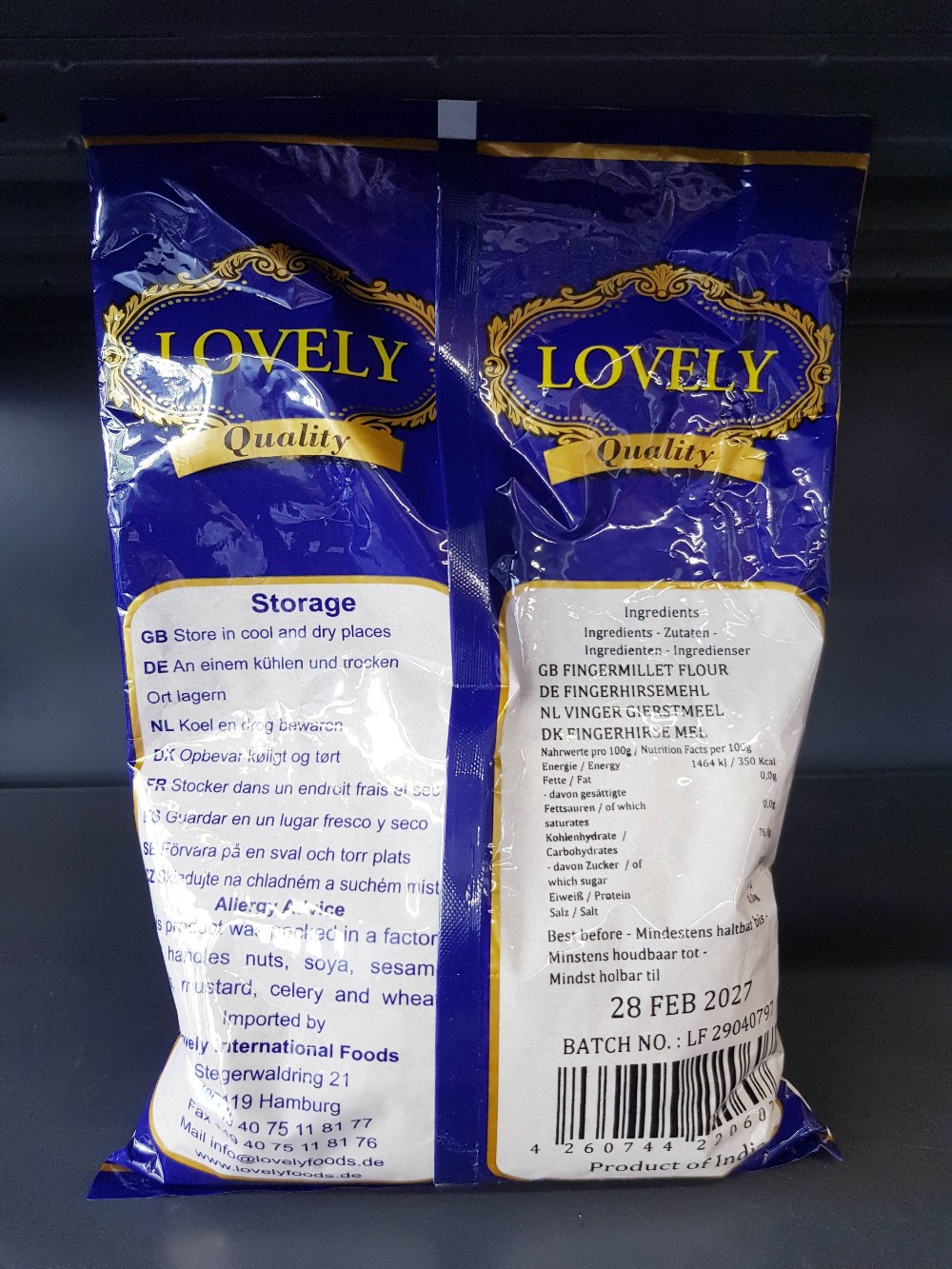 Hirsemehl Lovely Quality