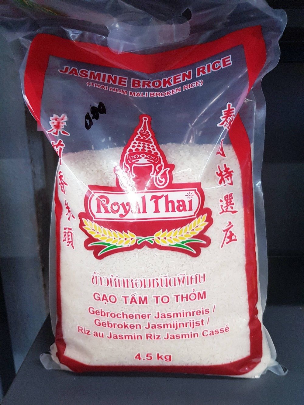 Royal Thai Jasmin Bruchreis 4,5kg