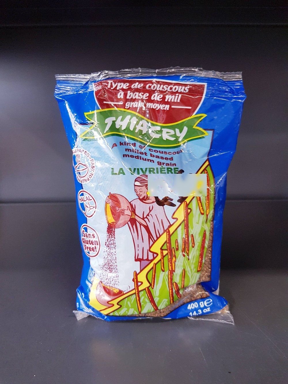 Thiakry - Hirsegrieß Mittelkorn La Vivrière