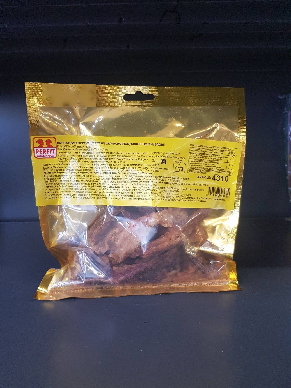 Getrockneter Wels Perfit