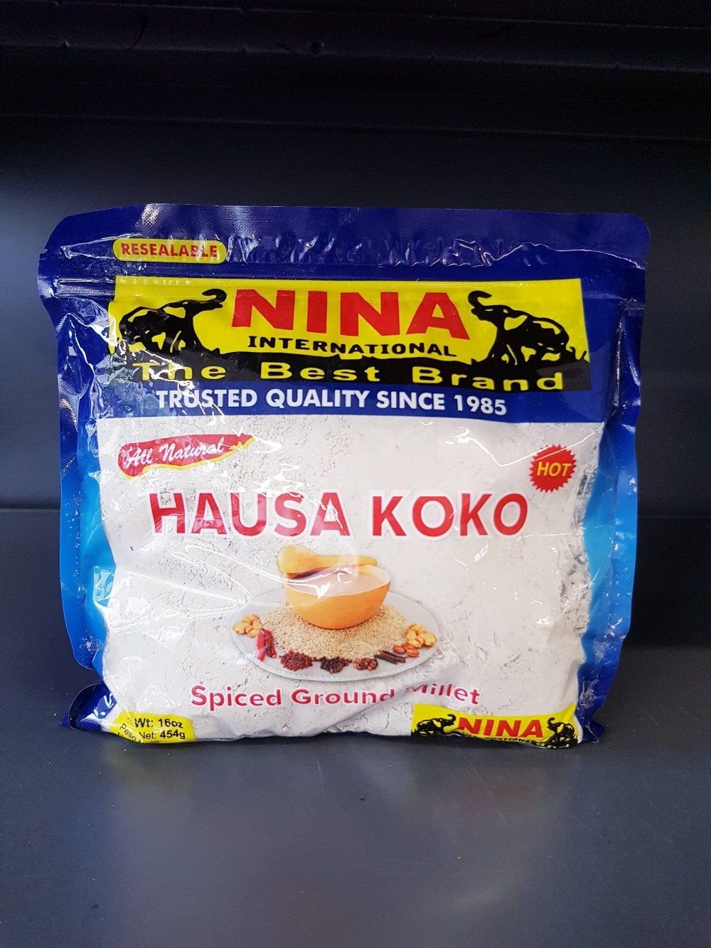 Hausa Koko - Gewürzte Hirsemehl Nina 454g