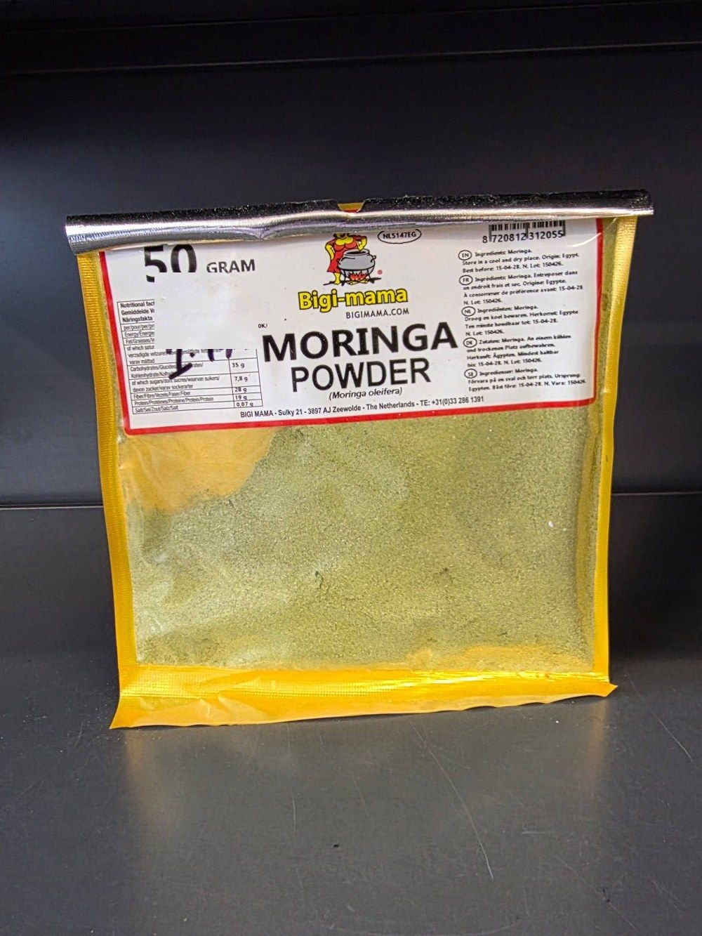 Bio Moringa-Pulver Bigi-mama 50g