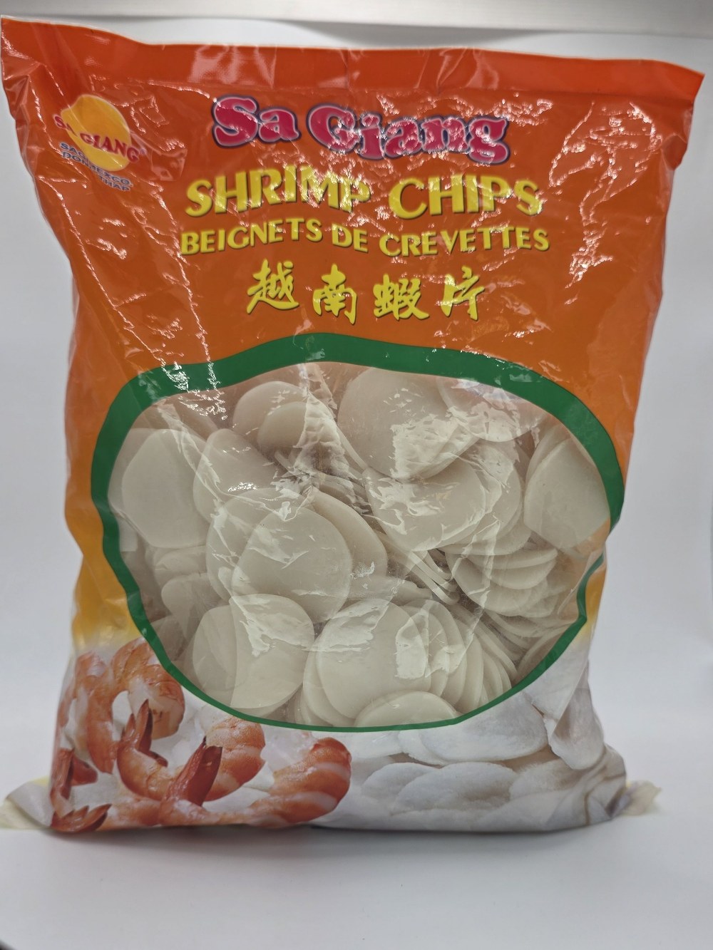 Sa Giang Garnelen-Chips (unfrittiert)