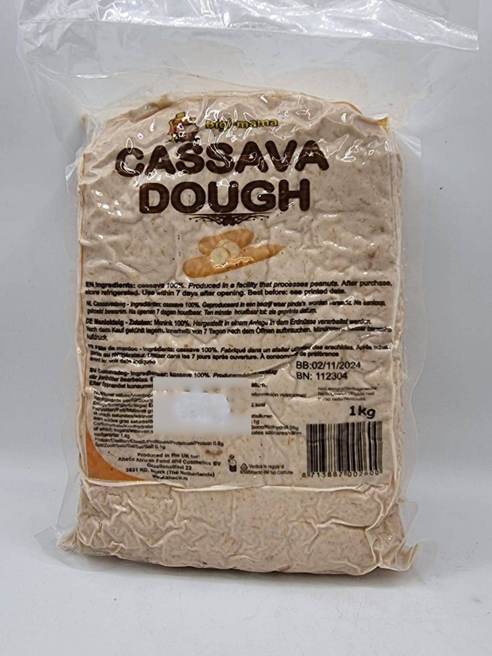 Maniokteig (Cassava Dough) 1kg