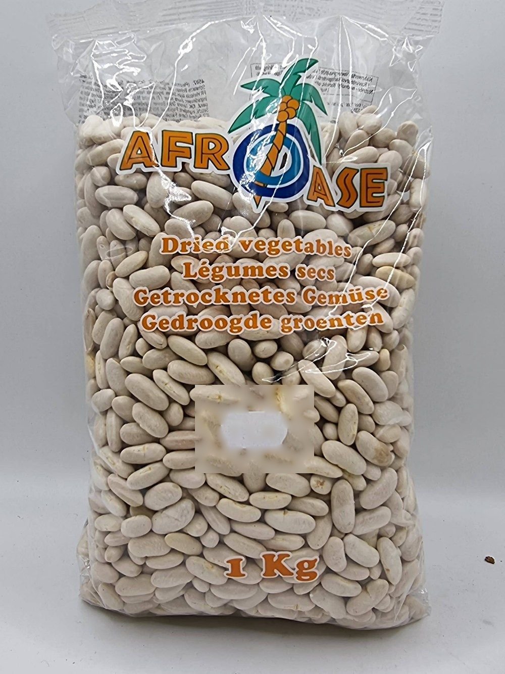 Afroase Getrocknete Weiße Bohnen 1kg