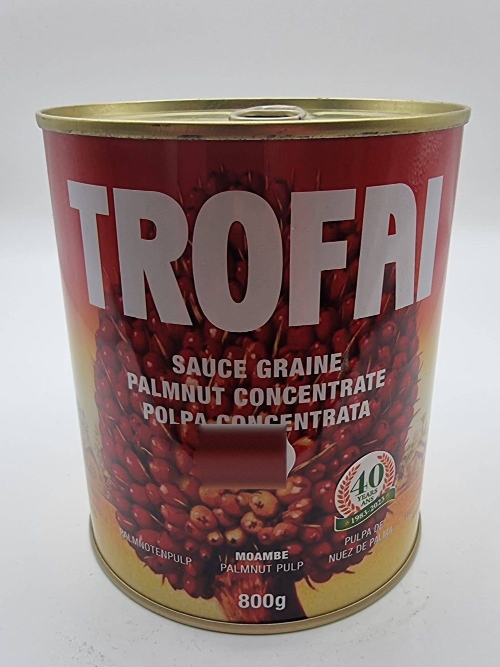 TROFA Sauce Graine - Palmnuss-Konzentrat 800g
