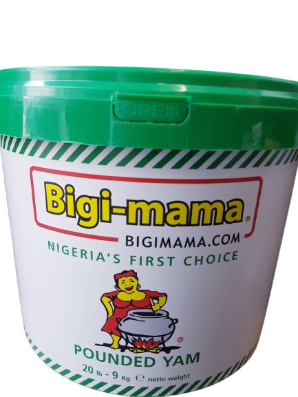 Bigi-mama Pounded Yam (Gestampfter Yams) 9kg