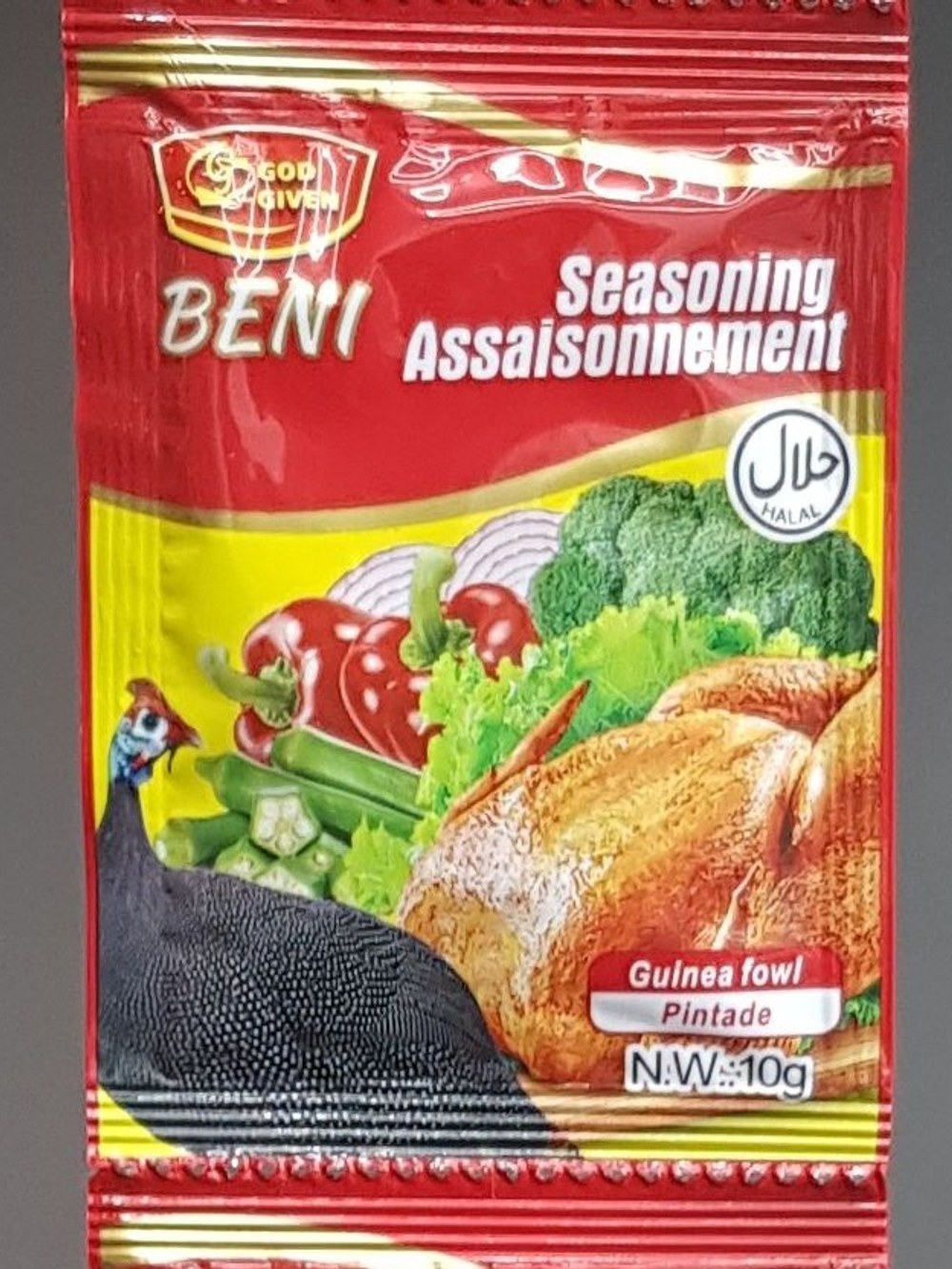 BENI Seasoning Gewürz Guinea fowl Perlhuhn 10g