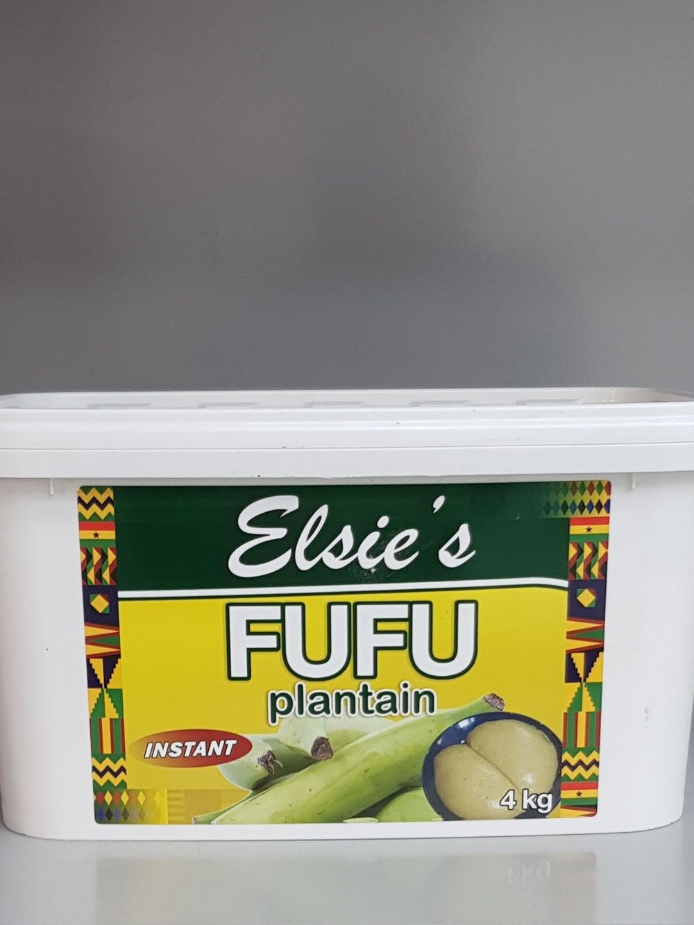 Elsie's Fufu Plantain Instant 4kg