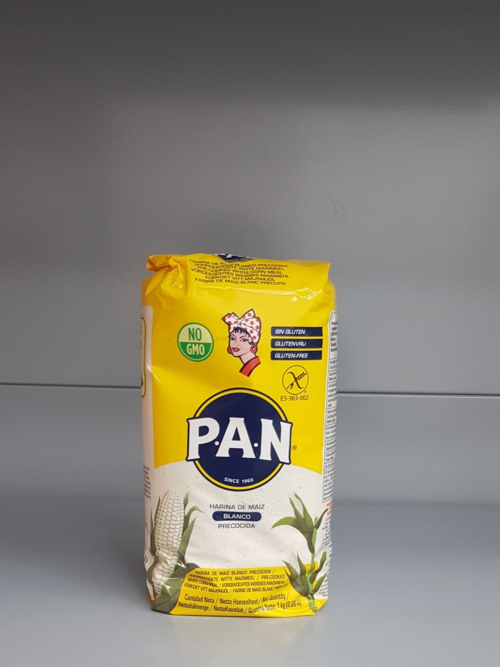 P.A.N Harina de Maiz Blanca Precocida 1kg
