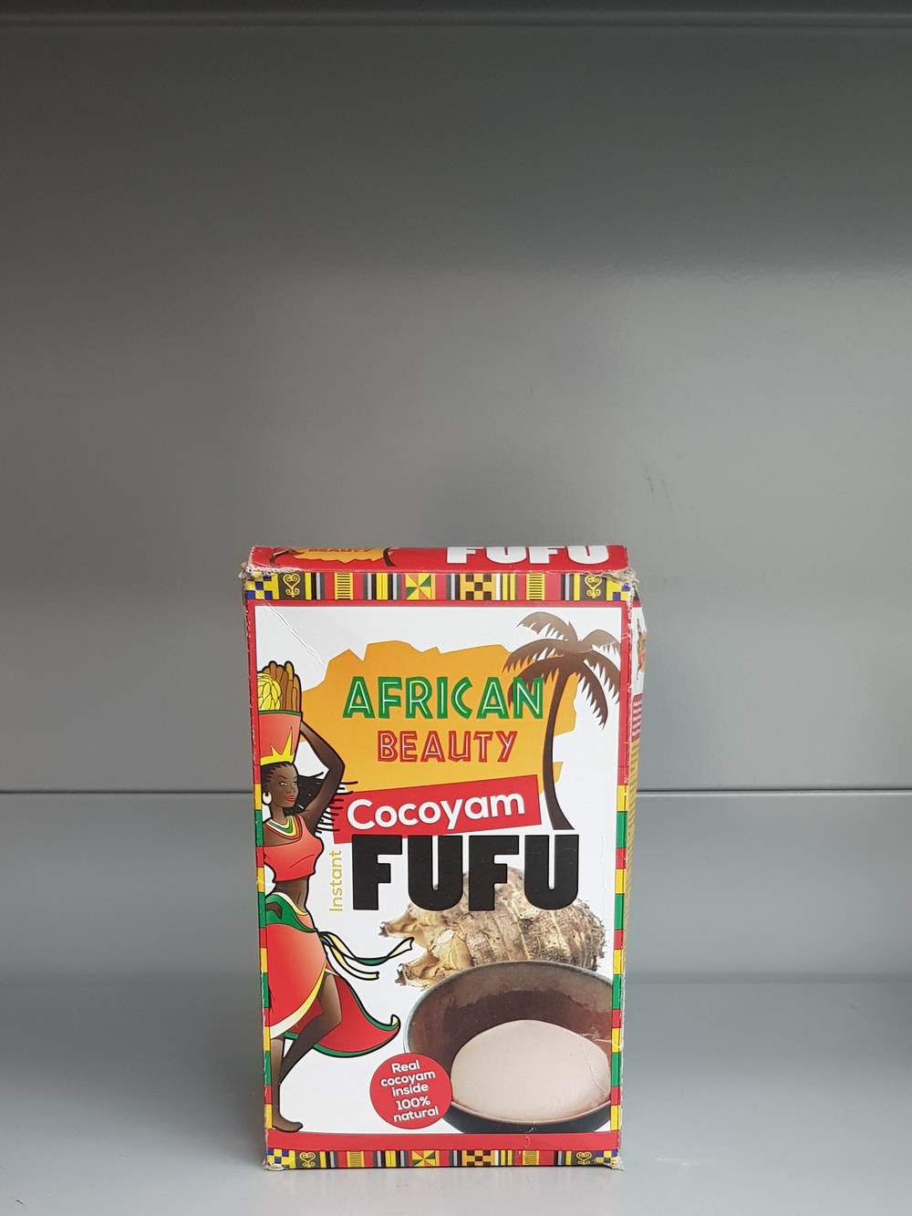 African Beauty Cocoyam Fufu