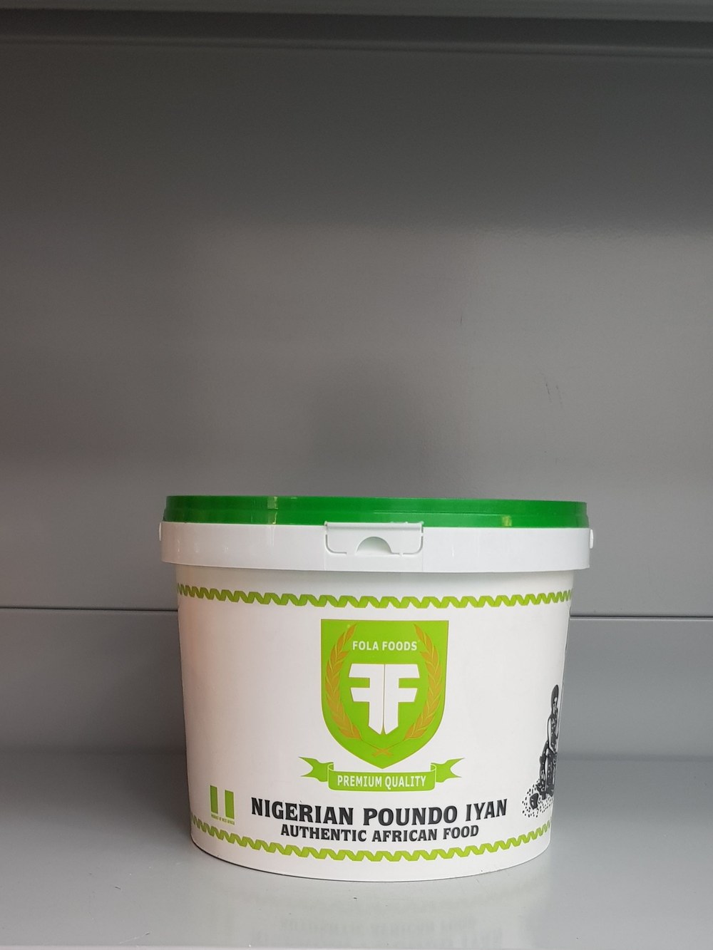 Nigerianisches Poundo Iyan Fola Foods 4kg