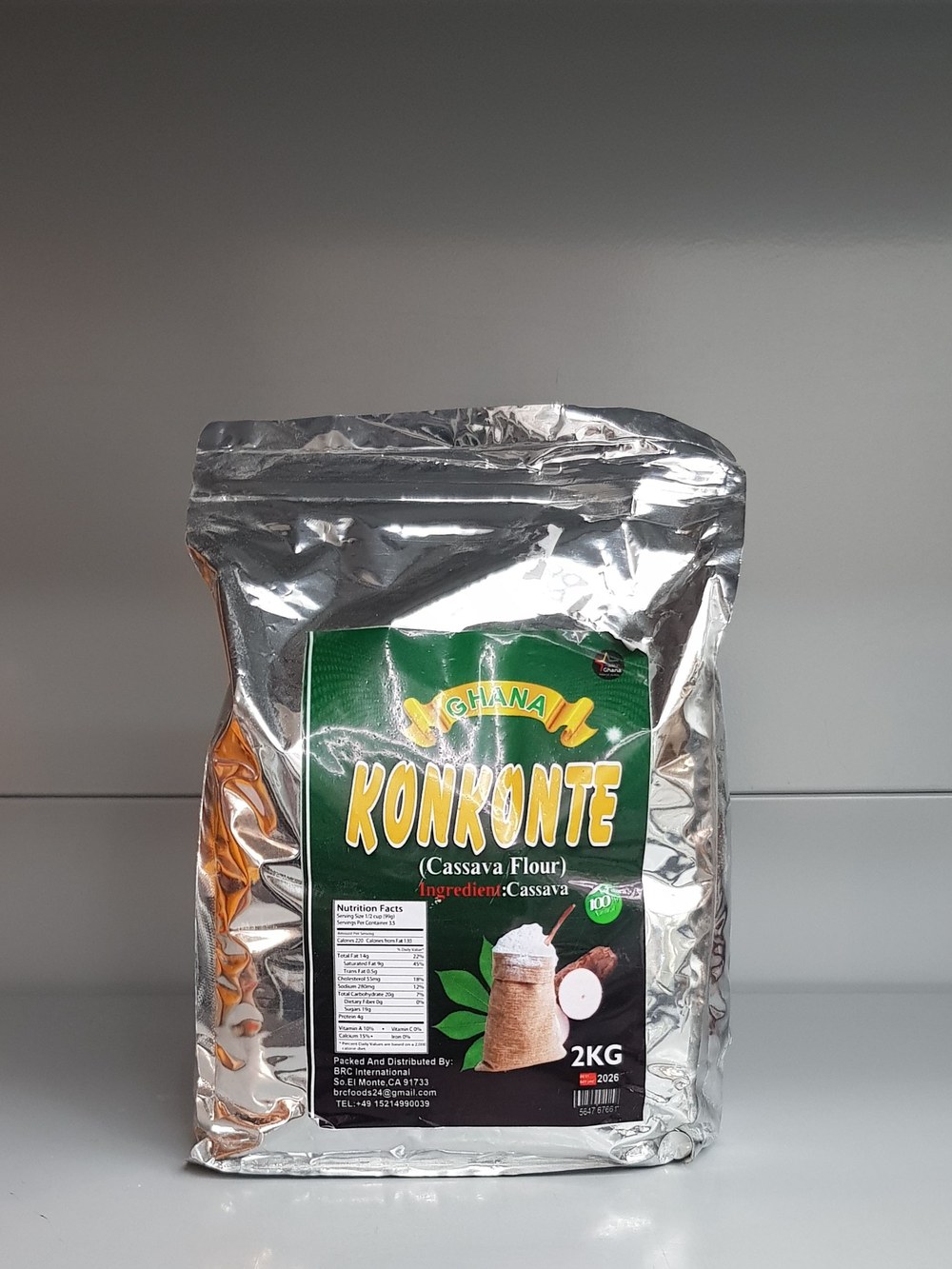 Ghana Konkonte Cassava Flour 2KG