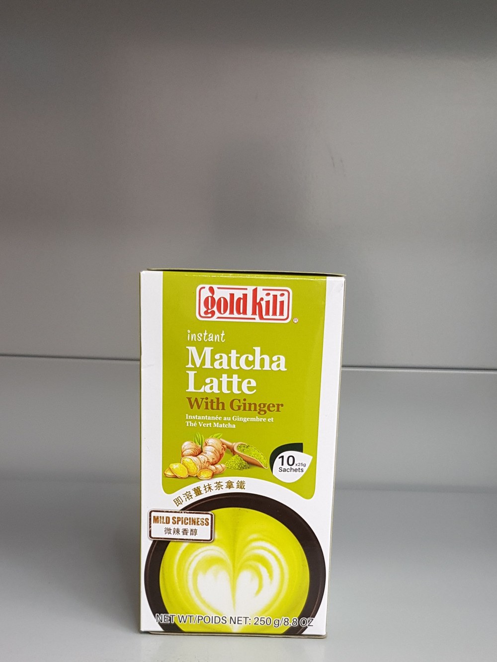 Gold Kili Instant Matcha Latte With Ginger 10 Beutel