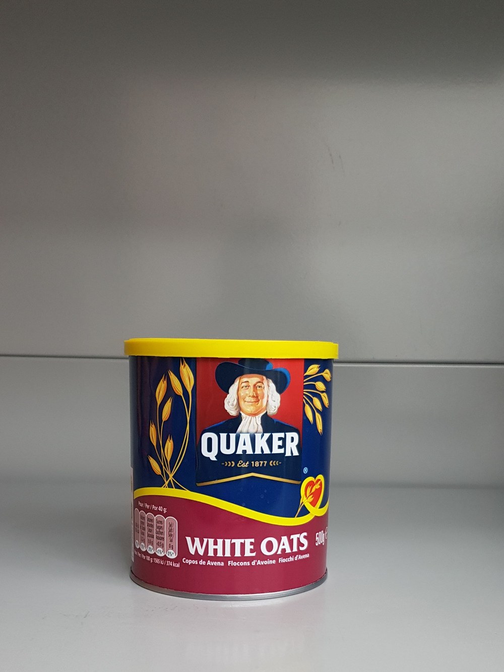 Quaker White Oats 500g