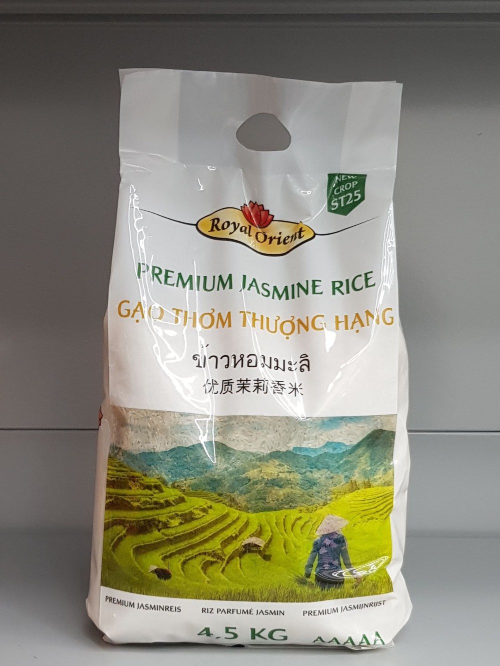Royal Orient Premium Jasmine Reis Gao Thom Thuong Hang 4.5KG