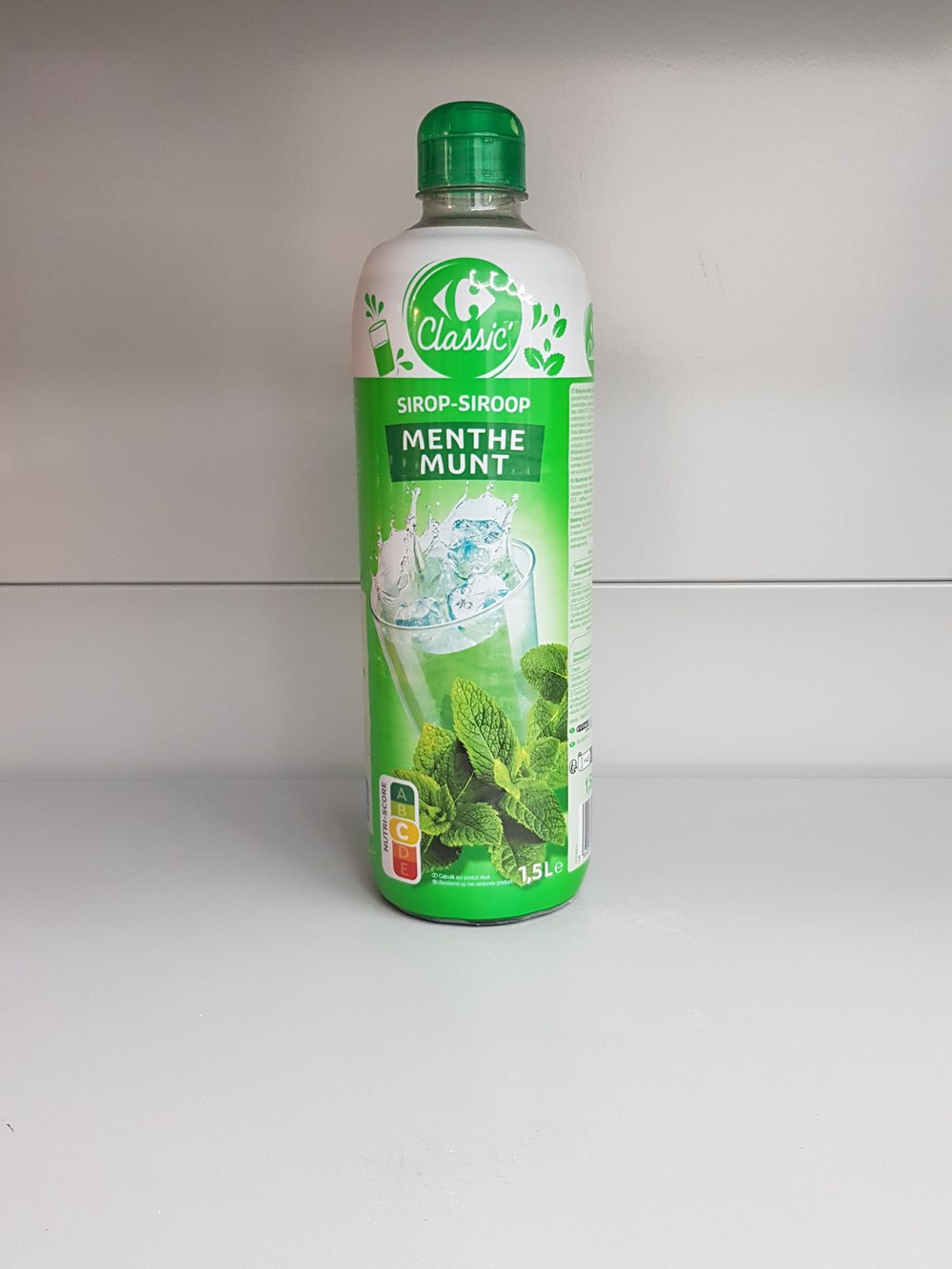 Carrefour Sirup mit Minzgeschmack