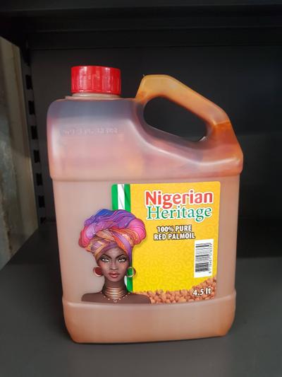 Nigerian Heritage Rotes Palmöl 4,5L