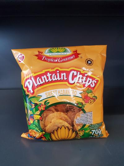 Plantain Chips Sweet Habanero - Tropical Gourmet