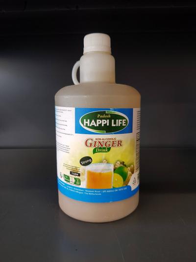 Happi Life Konzentriertes Ingwergetränk Stark 1L