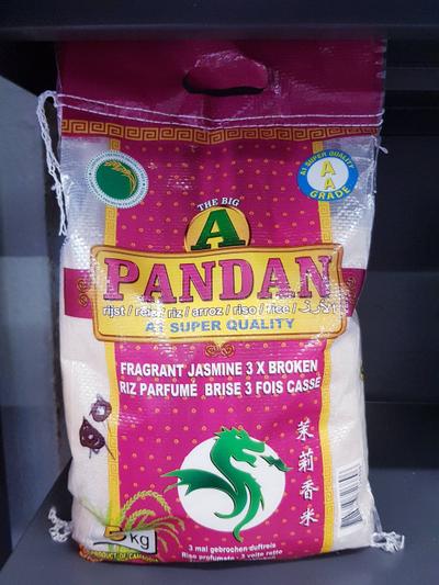 Pandan Jasmin Reis 3x Broken AA-Qualität 5kg