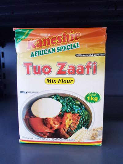 Kaneshie Tuo Zaafi - Afrikanisches Spezialmehl Mais und Maniok