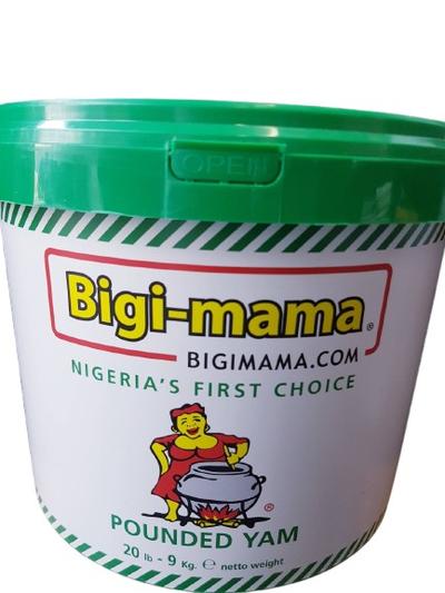 Bigi-mama Pounded Yam (Gestampfter Yams) 9kg