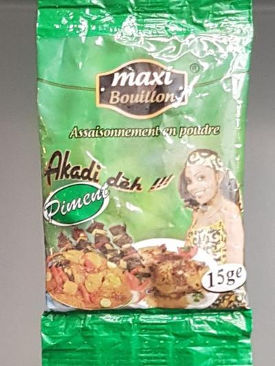 Maxi Bouillon Akadi-dish Chili 15g