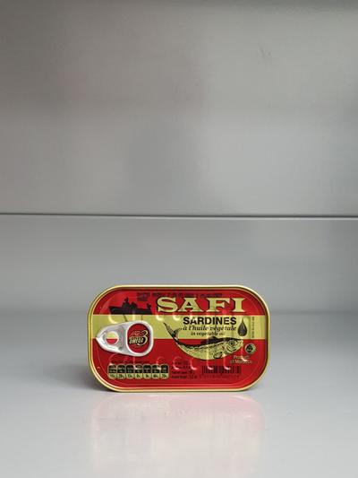 SAFI Sardinen in Pflanzenöl mit Chili 125g