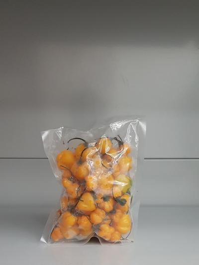 Frische Gefrorene Gelbe Chilis 1kg